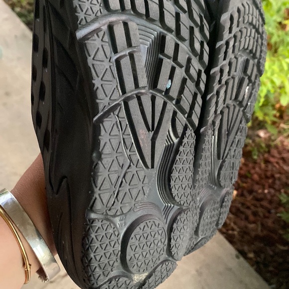 Hoka Women's Ora Recovery Sandal Size 9 Platform Sport Slide Triple Black READ - Picture 12 of 17